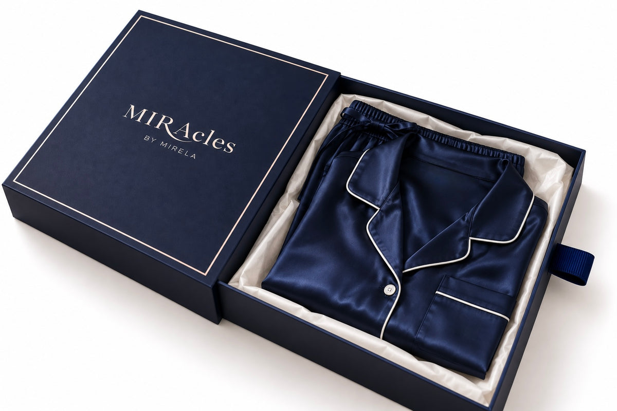 MIRA 100% Mulberry Silk Pyjama Set