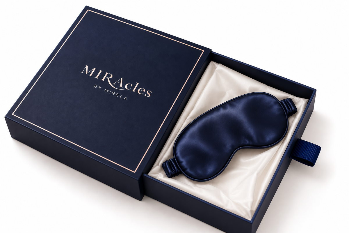 MIRAcles Mulberry Silk Eye Mask