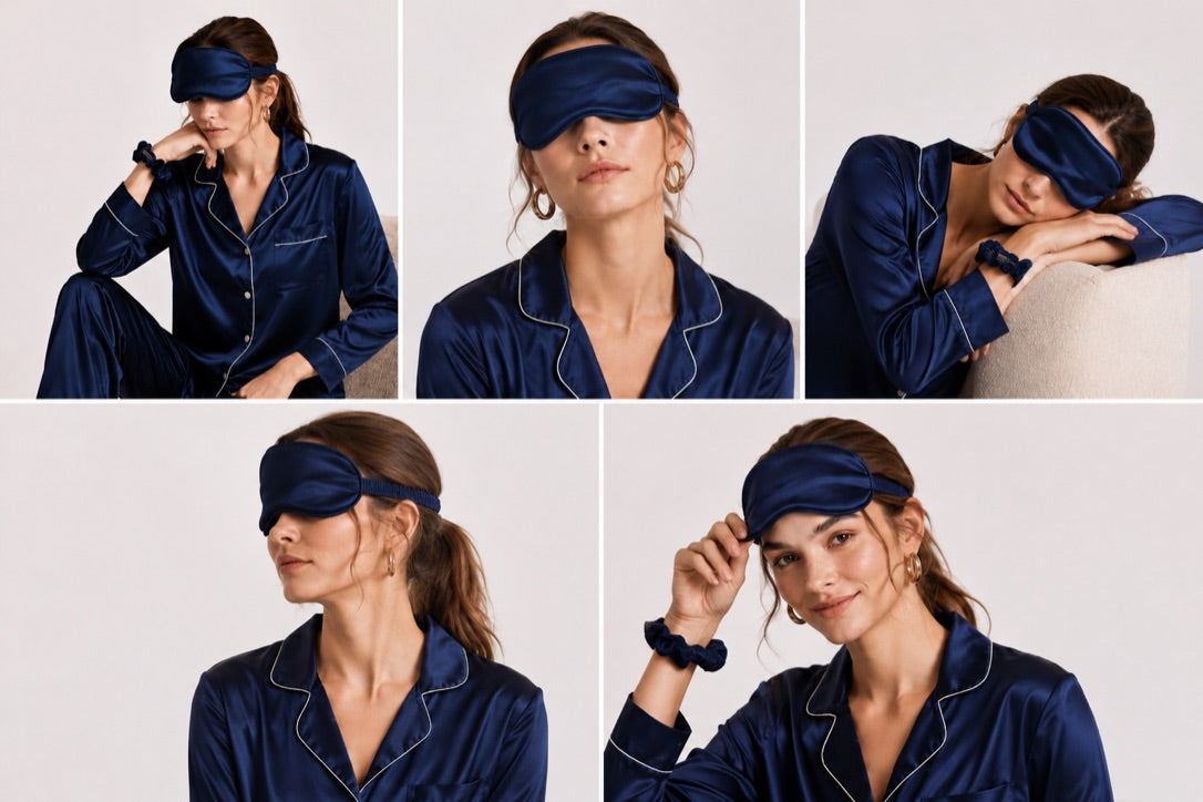 MIRAcles Mulberry Silk Eye Mask